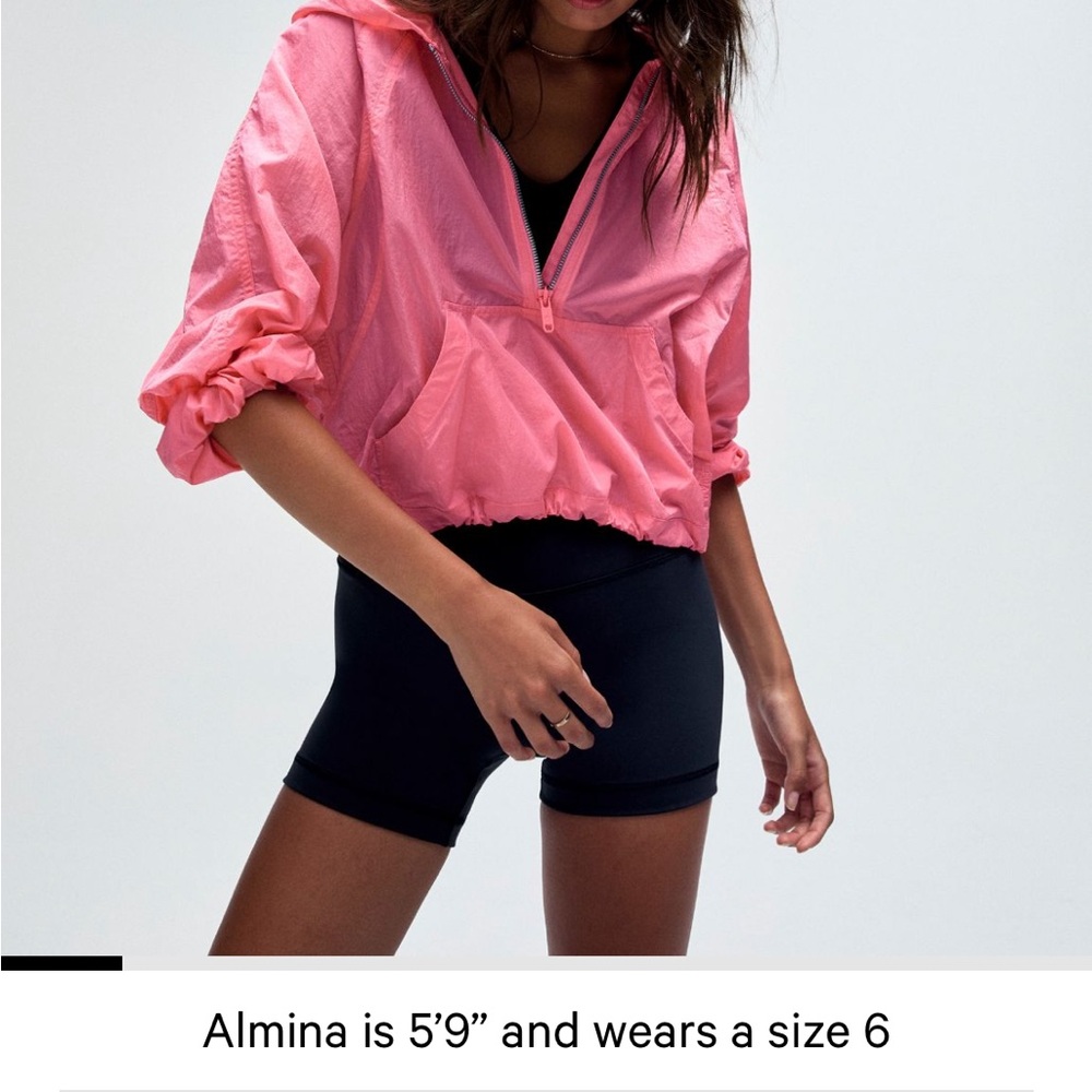 Lululemon Athletica Pink Utility Jacket Lightweight Water-Resistant